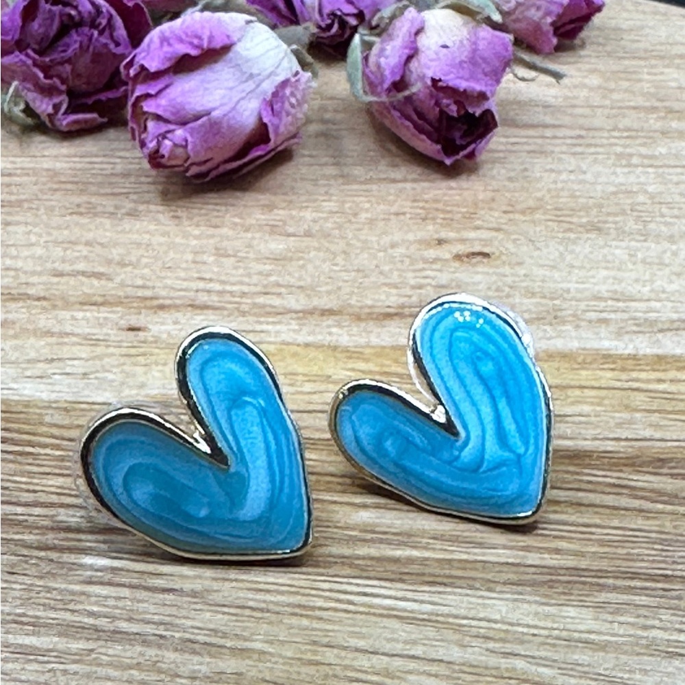 Enamel earrings (NEW)